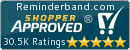 Reminderband.com Shopper Approved 4908 Ratings